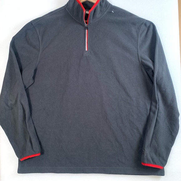 STARTER Other - STARTER Men’s 1/4 Zip Grey Pullover Fleece Sweater Size Large 42-44